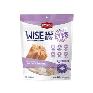 데이스포 와이즈 3.6.5 덴탈케어 브러쉬 눈건강 240g 강아지껌