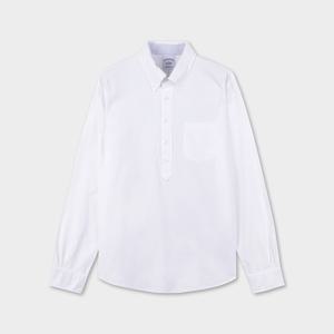 [정상가 179000원] 프라이데이 옥스포드 팝오버 셔츠 (화이트) (BBTHMM7818AFS)