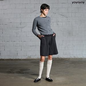 yoyoyoy여성[최초가 119000원] 패딩 플리츠 숏 팬츠(2colors)_AI10WNPSL02