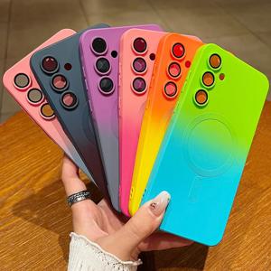 갤럭시A55 A35 A34 A24 A16 A15 풀커버투톤 맥세이프 젤리케이스