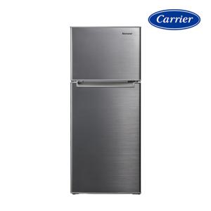 인증 캐리어  155L 실버 2도어 일반냉장고 CRF-TD155MDE