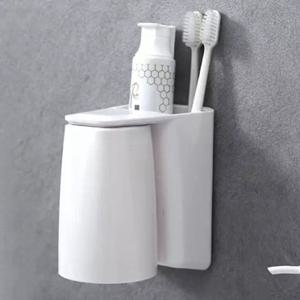 화이트 마그넷 거꾸로 양치컵 칫솔꽂이 화이트양치컵 깔끔한양치컵 자석양치컵 거꾸로양치컵