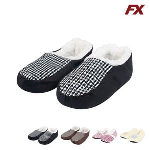 [피트엑스] 층간소음방지 겨울철 털실내화/거실화/방한슬리퍼