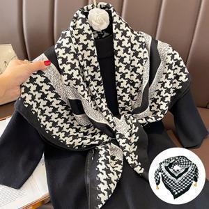 블랙펄  스카프 자석 여성 롱 쁘띠 사각 간절기 방도