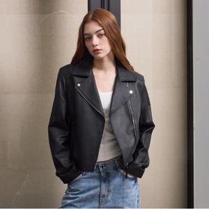 [최초가329,000]클래식 램스킨 라이더 자켓_KSJK240816