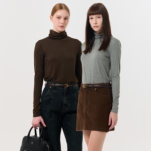 히트올데이 터틀넥 티셔츠 [4COL] /WBD4L01531