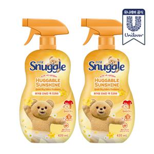 섬유탈취제 허거블선샤인 퀵 드라이 470ml 2개