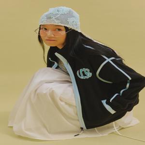 르꼬끄골프 [온라인 전용] 여성 배색 포인트 플리스 점퍼