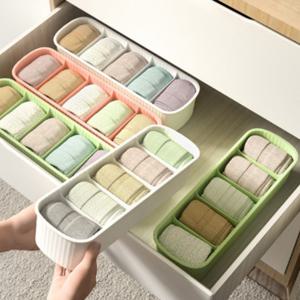 다용도 정리함 양말 프레임 수납 속옷 칸막이형 책상 양말정리함 칸막이정리함