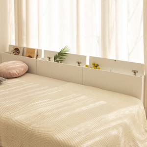 DIY 침대 틈새 수납장 800 도어형 저상형 헤드 선반 IH24137