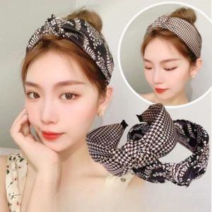 반다나스타일 머리띠 2종 반다나 반다나머리띠 넓은머리띠 포인트헤어밴드 반다나헤어밴드