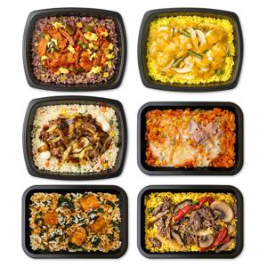 굿스푼 점보+덮밥 도시락 6종 6팩 양많은 볶음밥 식단 식사대용 간편식 한끼