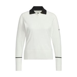 아디다스 골프 여성 25FW 롱 슬리브 니트 폴로 셔츠 JM7132