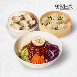 [보영만두] 쫄면+포자만두4봉(고기/청양) 세트