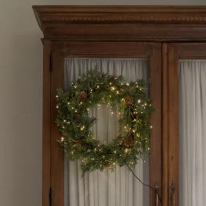 크리스마스 트리 벽트리 LED 지네전구 포함 풀세트 프렌치리스