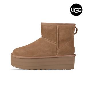 UGG 클래식 플랫폼 여성 겨울 방한 부츠 체스트넛 1134991-CHE