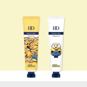 [블랑두부 누본셀] 동키밀크 콜라겐크림 한정판 미니언즈 에디션