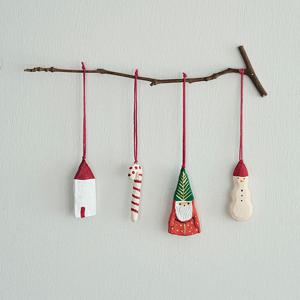 포그린넨워크 크리스마스 오너먼트 노엘(4 pcs set)