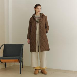 [정상가659,000원]가볍고따뜻한퀄팅롱패딩BLMIX7184