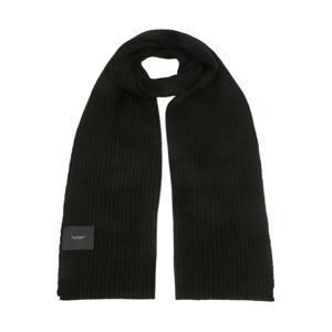 액세서리 남성 [[25FW]] JUMU5F141BK [남녀공용] 캐시미어혼방 블랙 니트 머플러