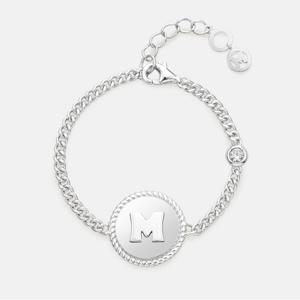 맘앤키즈 실버 화이트 브레이슬릿 A221SB2503WPA