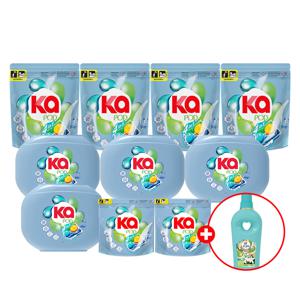 굿라이프 싱글세트[파워플러스 30개입x4통, 35개입x4팩+ 파워플러스 5개입x2팩+실내건조 섬유유연제 1L]