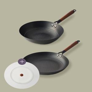 [최초가 208,000원]24cm후라이팬,웍,뚜껑세트