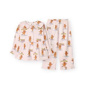 오르시떼 여아동 G022 스케이트루이 긴소매 파자마 세트