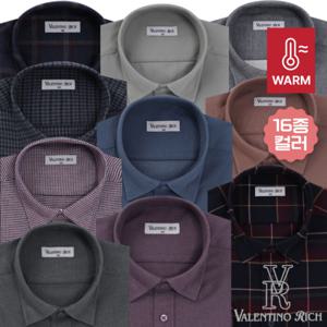 [브리치] 그레이캣 /  그레이캣  단독 남성 보온 따뜻한 기모 겨울 와이셔츠 체크셔츠  16컬러