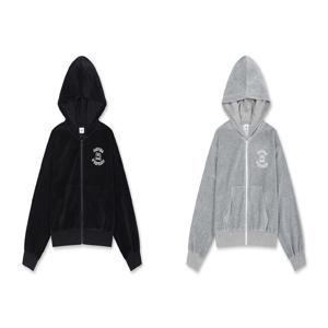 MKF4TC2202 탑텐키즈 여아 벨로아 크롭 후드집업