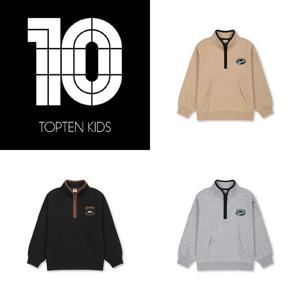 MKF4TR3002 탑텐키즈 공용 플리스 아노락 스웨트셔츠