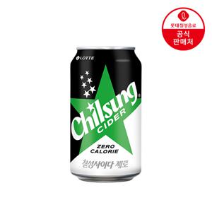 롯데칠성 칠성사이다 제로 355ml x 24개