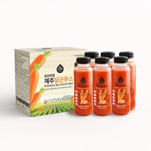엘제이드 프리미엄 제주당근주스 180mL X 6개입