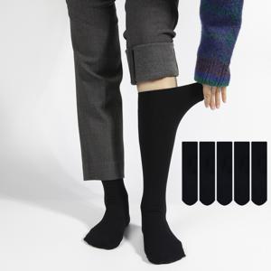 [브리치] 양말쇼핑몰 / 여성 겨울 기모 장목 스타킹 양말 5켤레 세트