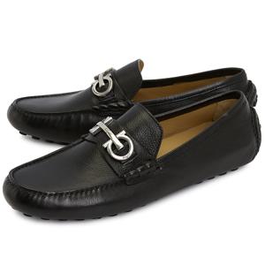 페라가모 GRAZIOSO NERO 0758351 EE 남자 로퍼 발볼 EE