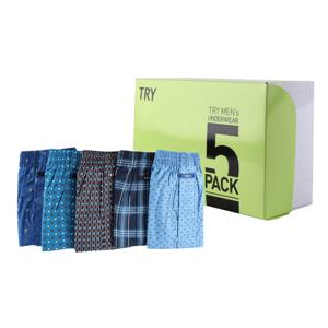 TRY  남성 코튼 프로젝트 트렁크 5종 박서 세트 MW 5P