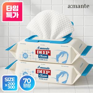 [신제품 런칭 EVENT] 물걸레청소포 먼지 바닥 청소물티슈 대형 5팩 150매