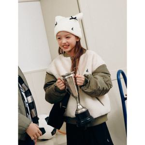 보아 패딩 점퍼  카키 (BI5X38U02H)