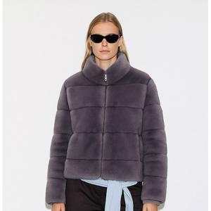 [최초가1,900,000]하이넥 호리젠탈 휘메일 리버시블 밍크 코트_SOJK250102