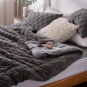 [벨리에르] 클라우드K 극세사 침구 풀세트(퀸)