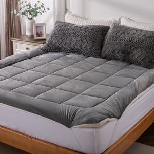 [벨리에르] 스칸디K 극세사 밴딩 토퍼(퀸)