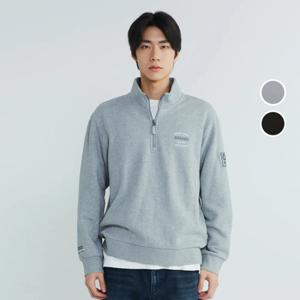 [롯데백화점]남녀공용 기모 반집업 맨투맨 티셔츠 B234Z1030P