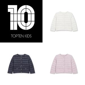 MKF4JP2021 탑텐키즈 여아 AIRTECH 경량 점퍼