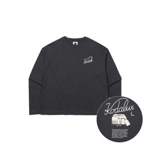 에센셜 코다럭스 긴소매 티셔츠 우먼 CHARCOAL