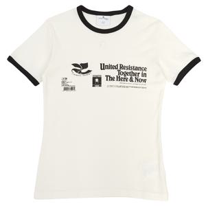 323JTS017JS0093 HERITAGE WHITE 여성 반팔티셔츠