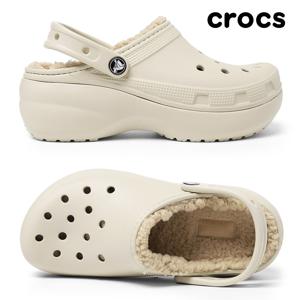 여성용 클래식 플랫폼 라인드 털  본 207938-2Y2