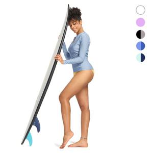 [하프클럽]  여성 베이직 긴팔 집업 래쉬가드 집업자켓