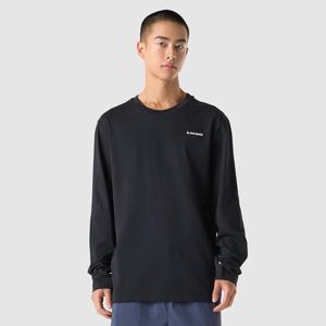 르꼬끄 공용 에센셜 레귤러 긴팔티셔츠 QQ323LRL81_BLK