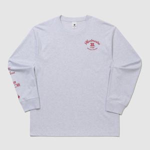 르꼬끄 공용 헤리티지 그래픽 루즈 긴팔티셔츠 QQ323LRL84_WMG
