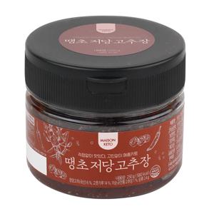 [이순규전통장] 땡초저당고추장 250g - 땡초 저당 맛있는 매운 고추장 비빔밥 소스 양념 선물 부모님선물